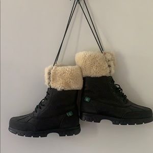 Ralph Lauren Quinta Fur Lining Snow Boots (Size 8)